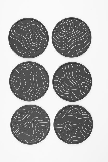 🍵Topographic Coasters