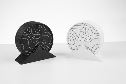 🍵Topographic Coasters