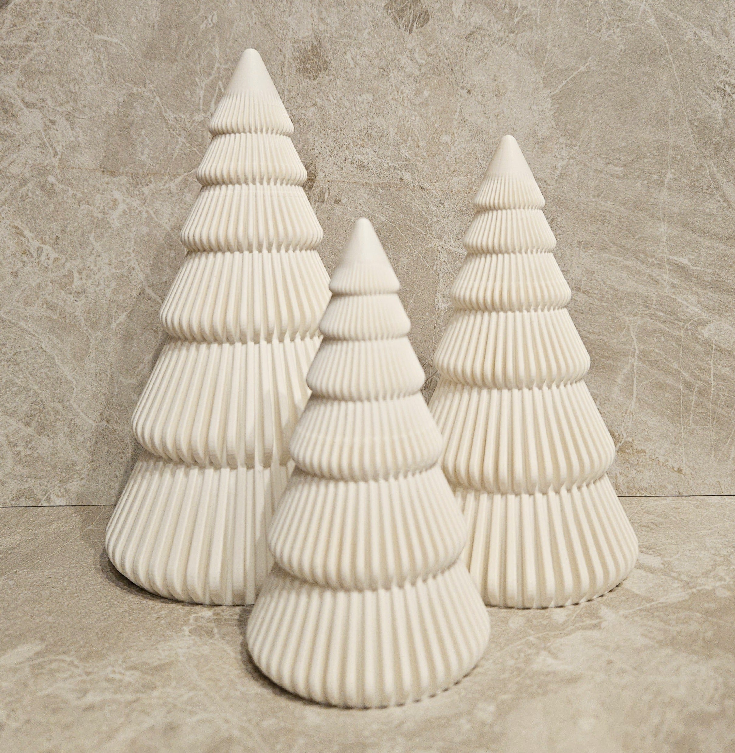 🎄Juletre 3-pk, moderne og stemningsfulle