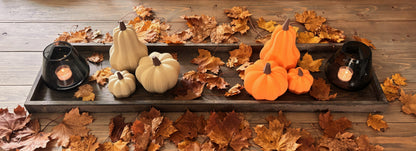 🎃 Gresskar - Pakke med 3 stk