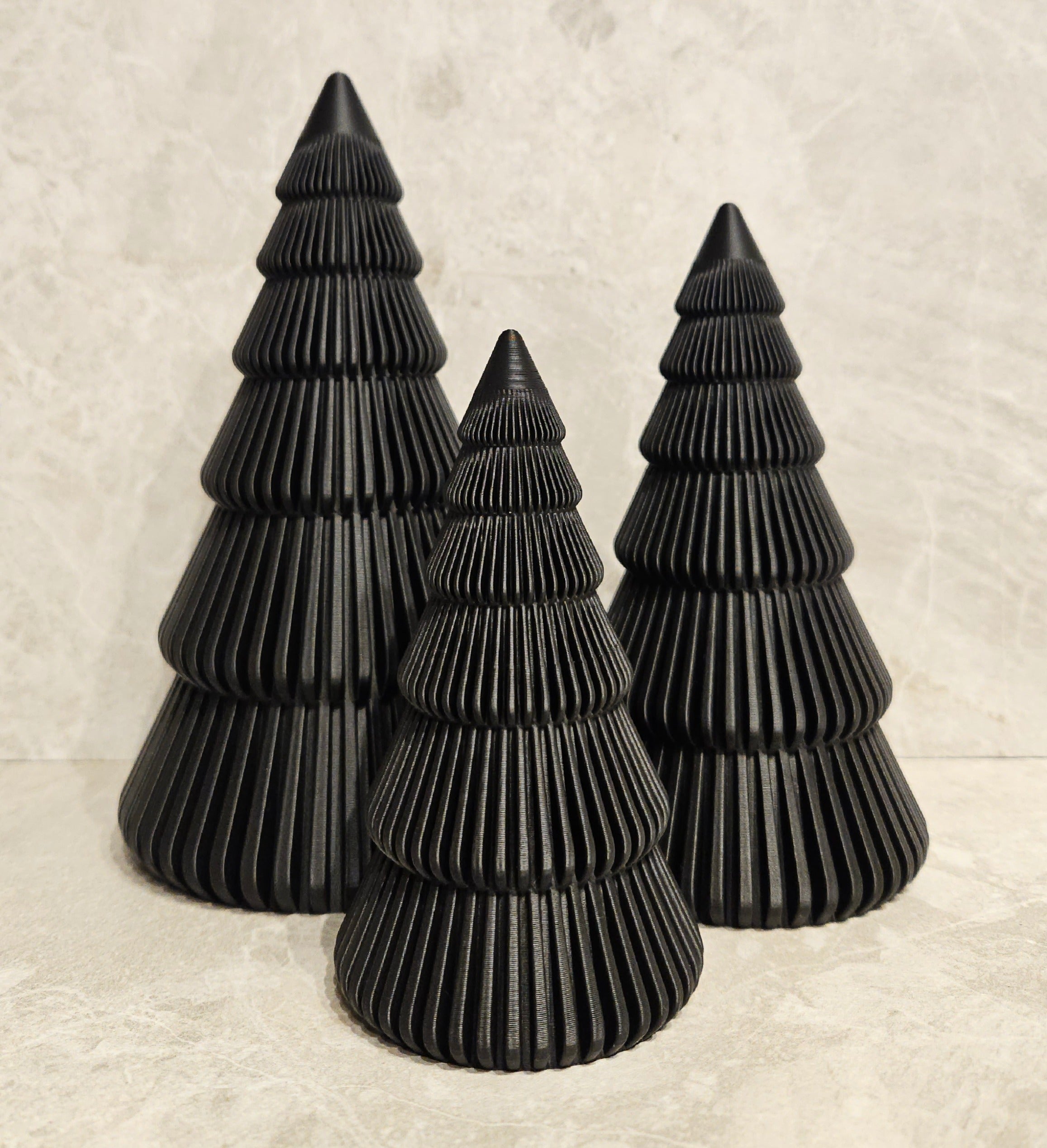 🎄Juletre 3-pk, moderne og stemningsfulle