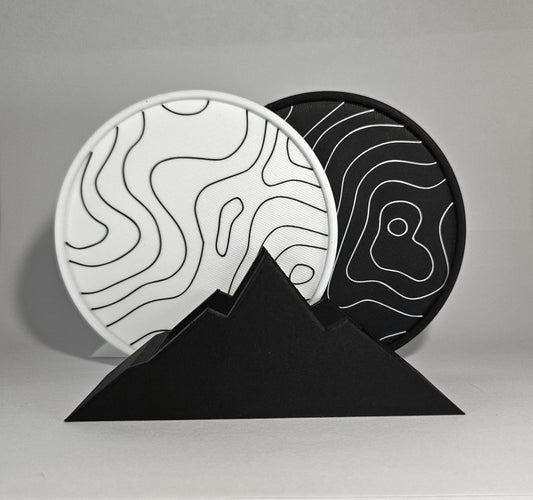 🍵Topographic Coasters